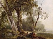 Asher Brown Durand Landscape with Beech Tree oil painting reproduction